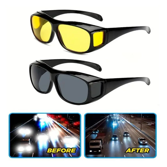 Gafas Lentes Hd Vision Filtro Uv par 2